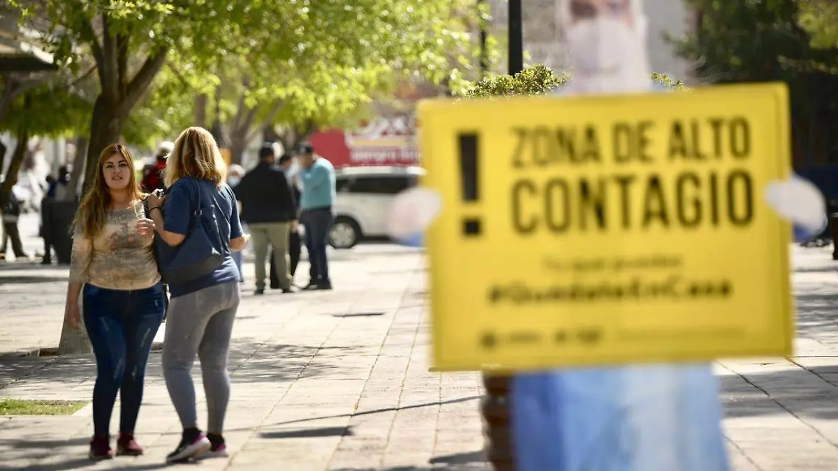 Zona de alto contagio